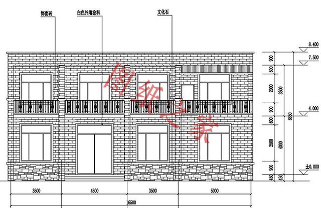 5款二層新農村別墅設計圖，外觀簡約時尚，造價也不高