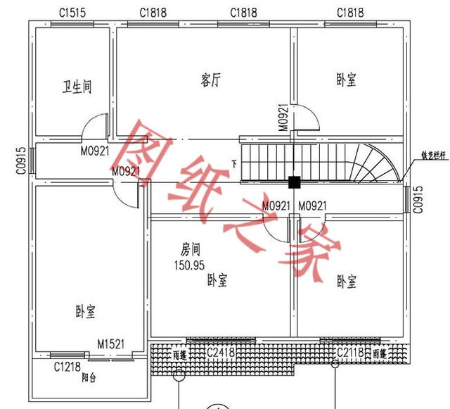 5款二層新農村別墅設計圖，外觀簡約時尚，造價也不高