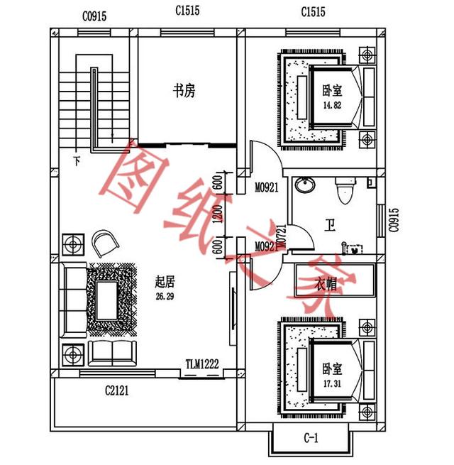 5款二層新農村別墅設計圖，外觀簡約時尚，造價也不高