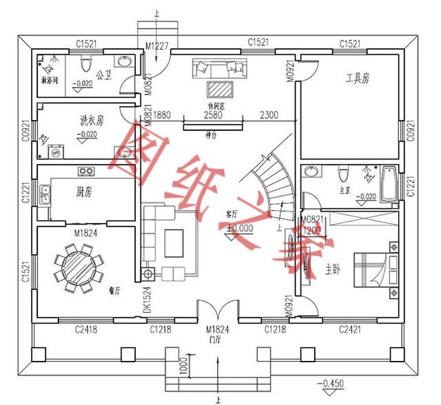 豪華大氣四層農村自建房，一點也不必城里別墅差！