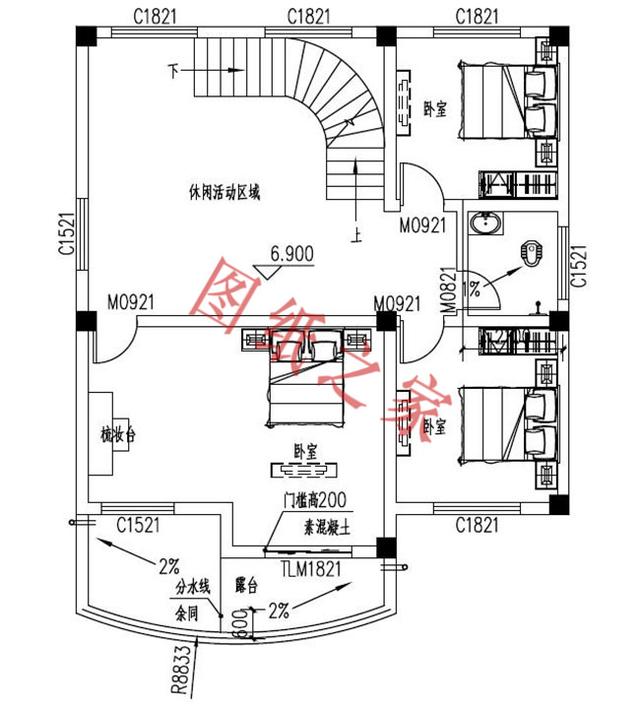 豪華大氣四層農村自建房，一點也不必城里別墅差！