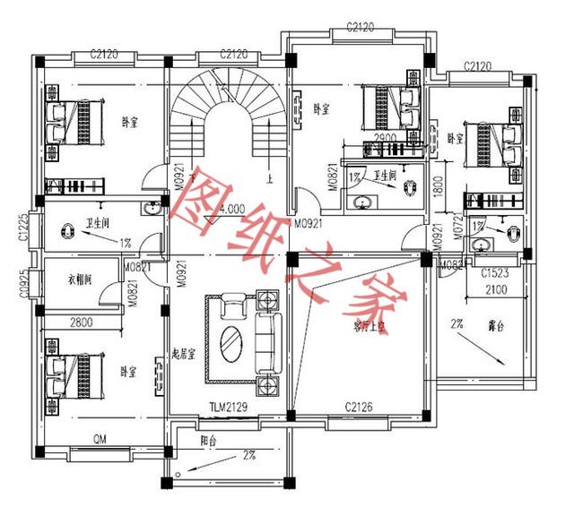 豪華大氣四層農村自建房，一點也不必城里別墅差！