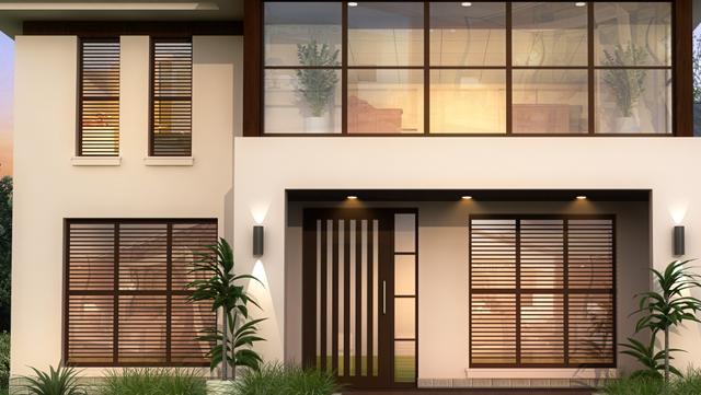 130平二層別墅設(shè)計(jì)圖，帶旋轉(zhuǎn)樓梯+車庫(kù)，真實(shí)用！