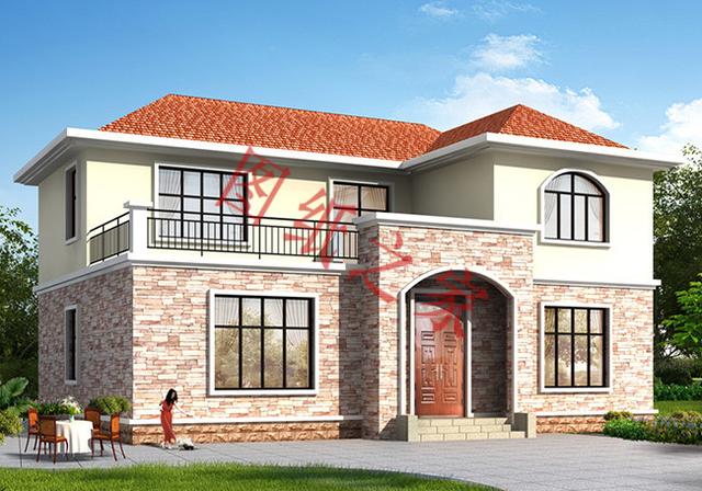 6款二層別墅設計圖，精致漂亮，經濟劃算，告別搖號買房