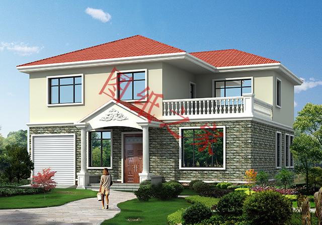 6款二層別墅設計圖，精致漂亮，經濟劃算，告別搖號買房