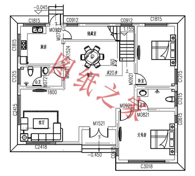 6款二層別墅設計圖，精致漂亮，經濟劃算，告別搖號買房