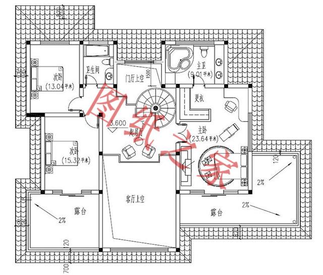 6款二層別墅設計圖，精致漂亮，經濟劃算，告別搖號買房