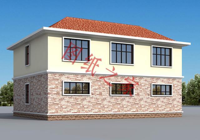 6款二層別墅設計圖，精致漂亮，經濟劃算，告別搖號買房