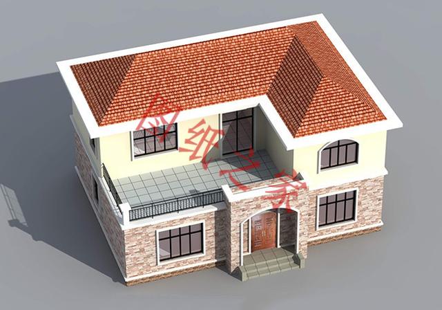 6款二層別墅設計圖，精致漂亮，經濟劃算，告別搖號買房