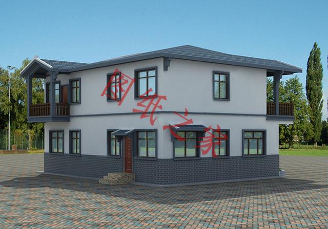 6款二層別墅設計圖，精致漂亮，經濟劃算，告別搖號買房