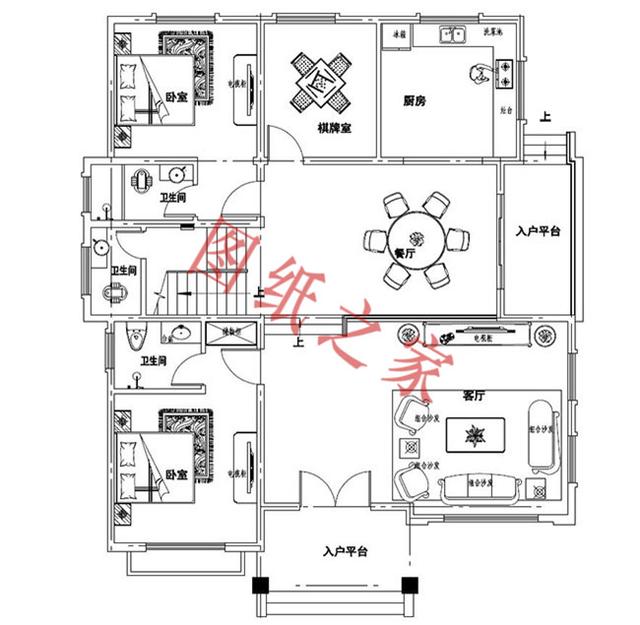 三層農村別墅設計圖，簡單大氣，有沒有讓你心動的一款？