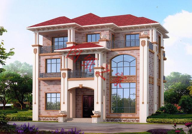 三層農村別墅設計圖，簡單大氣，有沒有讓你心動的一款？