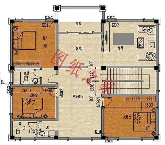 三層農村別墅設計圖，簡單大氣，有沒有讓你心動的一款？