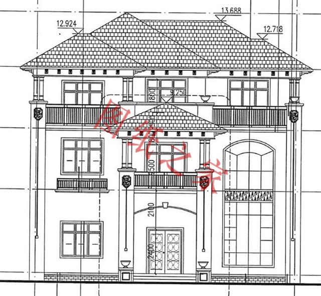 三層農村別墅設計圖，簡單大氣，有沒有讓你心動的一款？