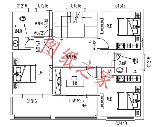 三層小別墅設計圖，外觀大氣、布局無可挑剔，經濟實惠又實用，你心動了嗎？