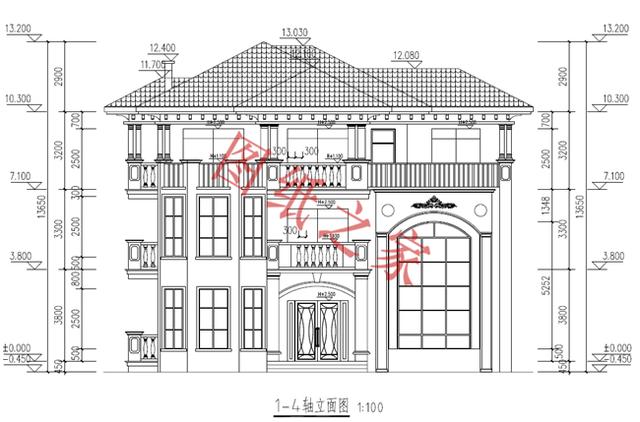 三層小別墅設計圖，外觀大氣、布局無可挑剔，經濟實惠又實用，你心動了嗎？
