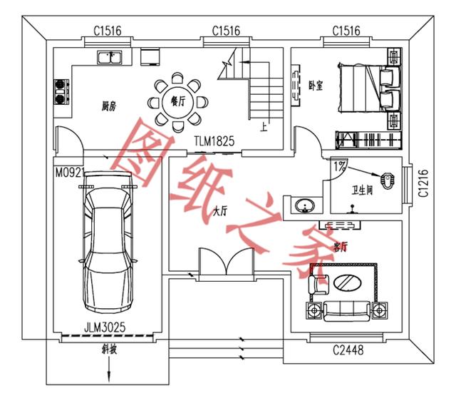三層小別墅設計圖，外觀大氣、布局無可挑剔，經濟實惠又實用，你心動了嗎？