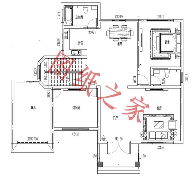 三層小別墅設計圖，外觀大氣、布局無可挑剔，經濟實惠又實用，你心動了嗎？