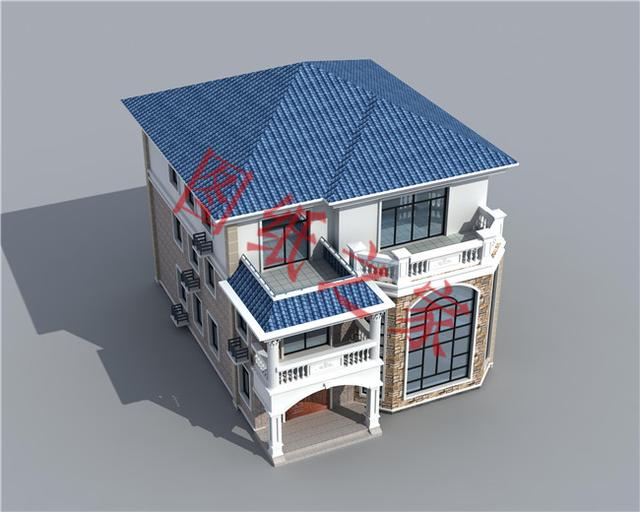 三層小別墅設計圖，外觀大氣、布局無可挑剔，經濟實惠又實用，你心動了嗎？