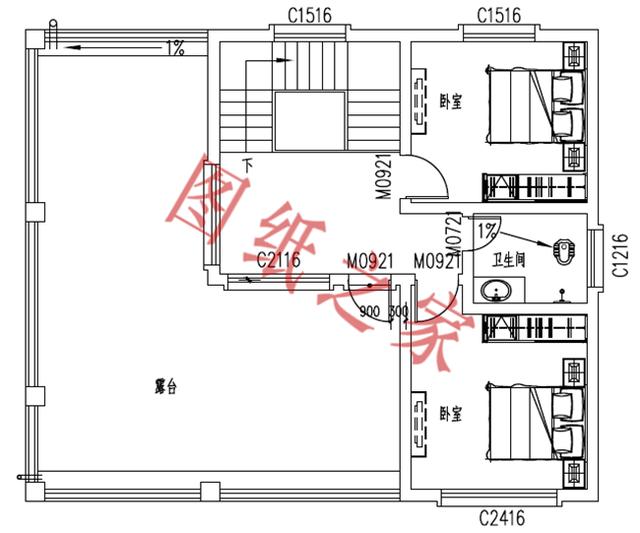 三層小別墅設計圖，外觀大氣、布局無可挑剔，經濟實惠又實用，你心動了嗎？