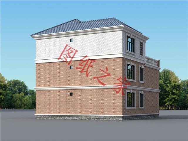 三層小別墅設計圖，外觀大氣、布局無可挑剔，經濟實惠又實用，你心動了嗎？