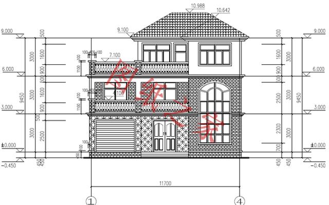 三層小別墅設計圖，外觀大氣、布局無可挑剔，經濟實惠又實用，你心動了嗎？