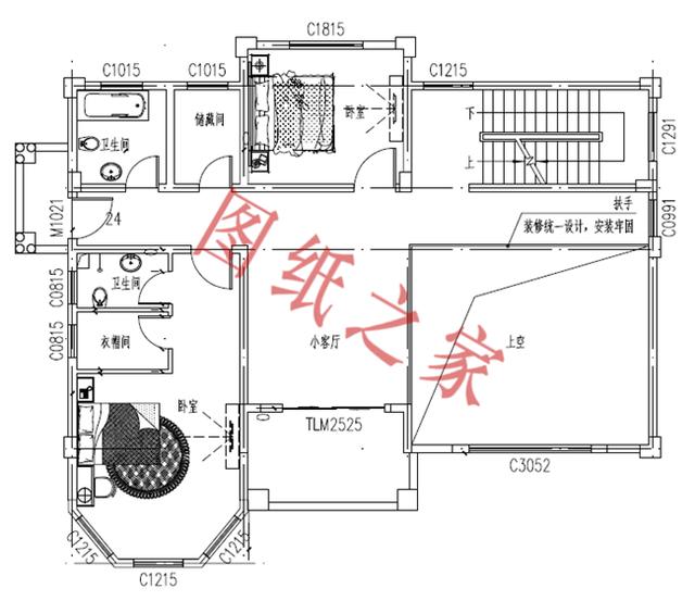 三層小別墅設計圖，外觀大氣、布局無可挑剔，經濟實惠又實用，你心動了嗎？