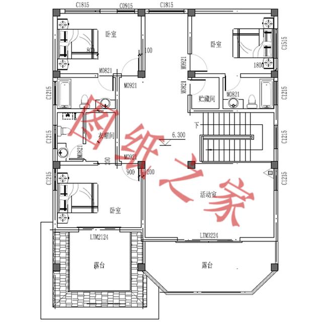 三層小別墅設計圖，外觀大氣、布局無可挑剔，經濟實惠又實用，你心動了嗎？