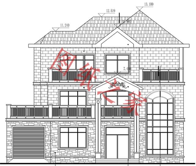 三層小別墅設計圖，外觀大氣、布局無可挑剔，經濟實惠又實用，你心動了嗎？