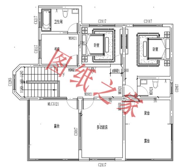 三層小別墅設計圖，外觀大氣、布局無可挑剔，經濟實惠又實用，你心動了嗎？