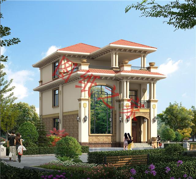 5款三層農村別墅設計圖，溫馨舒適，戶型方正，簡單實用