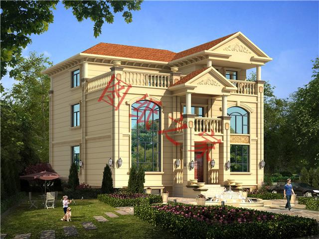 5款三層農村別墅設計圖，溫馨舒適，戶型方正，簡單實用