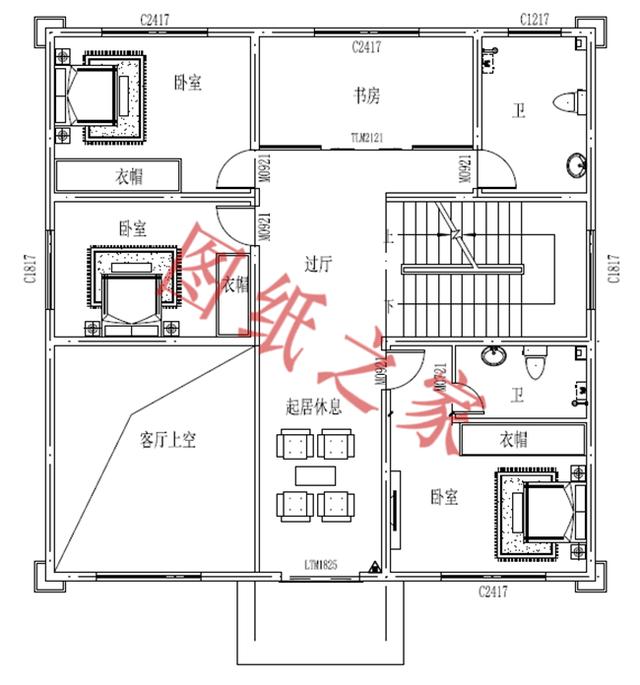 5款三層農村別墅設計圖，溫馨舒適，戶型方正，簡單實用