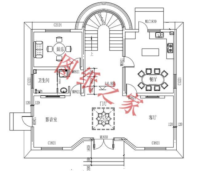 5款三層農村別墅設計圖，溫馨舒適，戶型方正，簡單實用