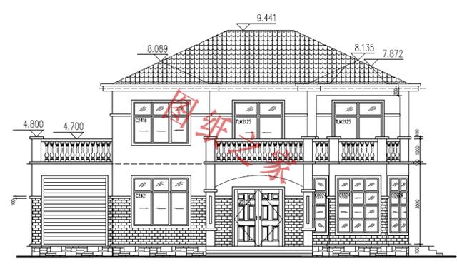 6款二層別墅設(shè)計圖，布局合理，經(jīng)濟(jì)適用、戶型精美，適合農(nóng)村自建房。