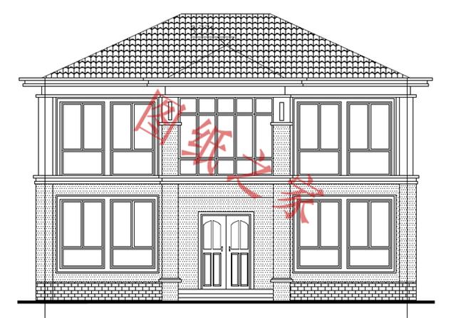 6款二層別墅設(shè)計圖，布局合理，經(jīng)濟(jì)適用、戶型精美，適合農(nóng)村自建房。
