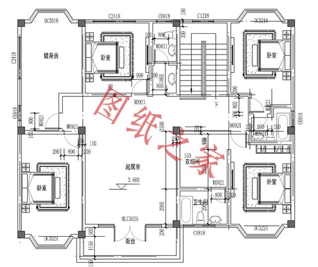 6款二層別墅設(shè)計圖，布局合理，經(jīng)濟(jì)適用、戶型精美，適合農(nóng)村自建房。