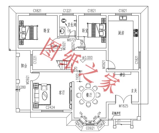 6款二層別墅設(shè)計圖，布局合理，經(jīng)濟(jì)適用、戶型精美，適合農(nóng)村自建房。
