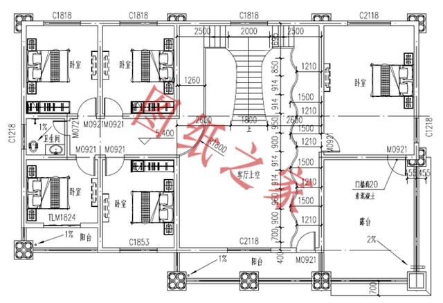 6款二層別墅設(shè)計圖，布局合理，經(jīng)濟(jì)適用、戶型精美，適合農(nóng)村自建房。