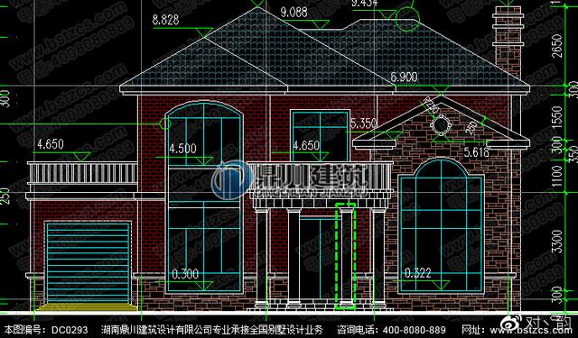占地138平的二層復式別墅設計圖，帶露臺+車庫