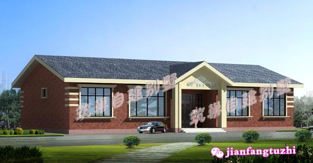 20x11米農(nóng)村一層別墅設(shè)計(jì)圖，帶堂屋，養(yǎng)老必選的一套房子