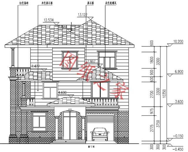 6款三層別墅設(shè)計(jì)圖，漂亮、結(jié)實(shí)，簡(jiǎn)單實(shí)用，村里人都說(shuō)好！