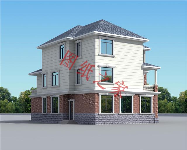 6款三層別墅設(shè)計(jì)圖，漂亮、結(jié)實(shí)，簡(jiǎn)單實(shí)用，村里人都說(shuō)好！