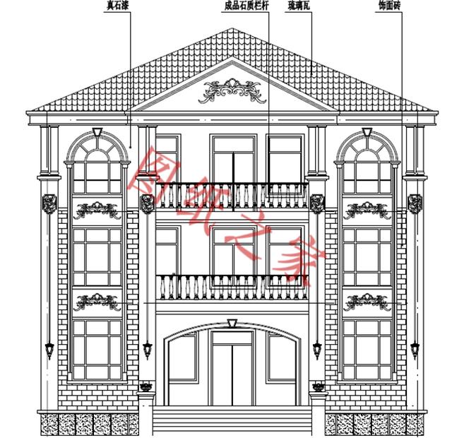 6款三層別墅設(shè)計(jì)圖，漂亮、結(jié)實(shí)，簡(jiǎn)單實(shí)用，村里人都說(shuō)好！