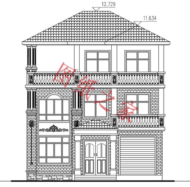 6款三層別墅設(shè)計(jì)圖，漂亮、結(jié)實(shí)，簡(jiǎn)單實(shí)用，村里人都說(shuō)好！