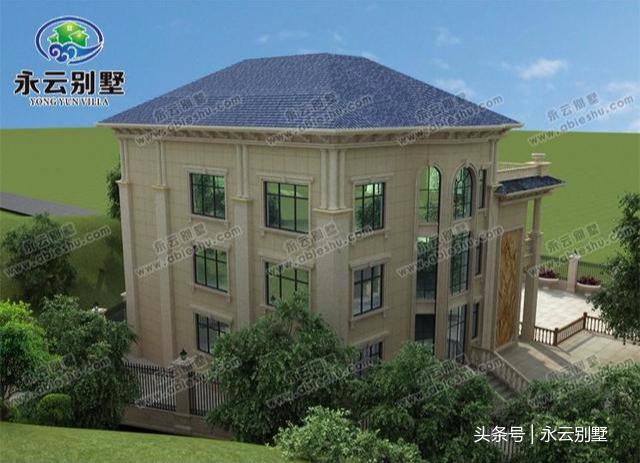 豪華簡歐別墅設計圖，氣質感十足，讓人倍感溫馨！