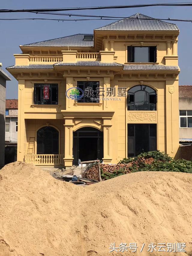 豪華簡歐別墅設計圖，氣質感十足，讓人倍感溫馨！