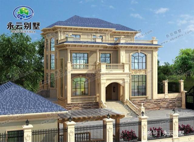 豪華簡歐別墅設計圖，氣質感十足，讓人倍感溫馨！