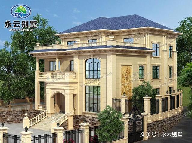 豪華簡歐別墅設計圖，氣質感十足，讓人倍感溫馨！