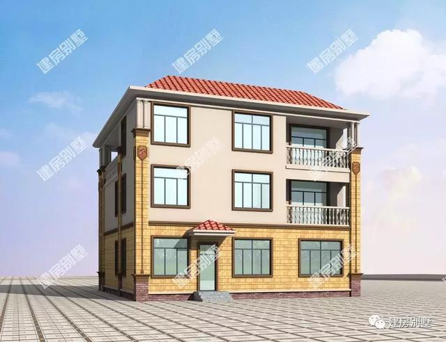 兩棟農(nóng)村自建房，都是磚混結(jié)構(gòu)，外觀新穎大氣造價便宜！